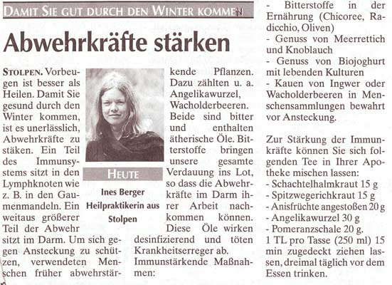 Artikel zum Thema Abwehrkräfte