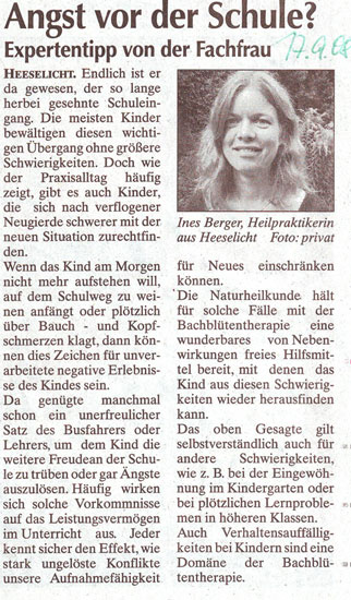 Artikel zum Thema Angst